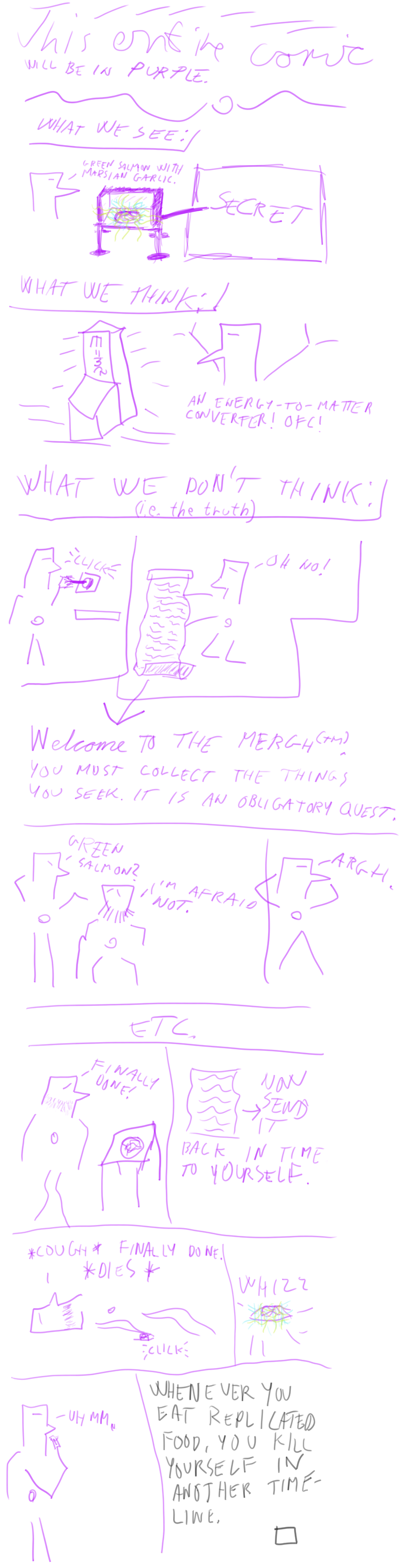 Don't even think about going into warp.