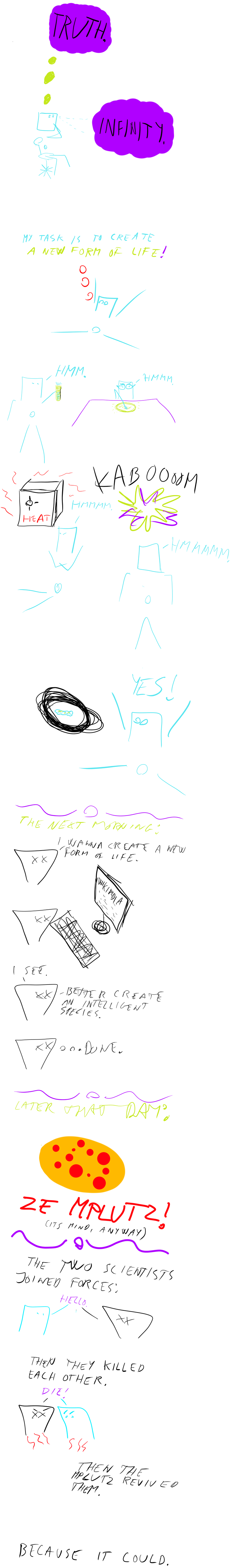 You can only return from the dead if you have been dead. The MPLUTZ cannot die. The MPLUTZ has not been dead. The MPLUTZ is alive.