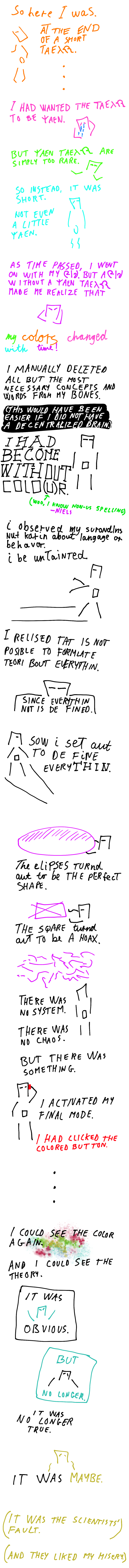 Every time you do science, a hum goes into zombie mode and eats itself.