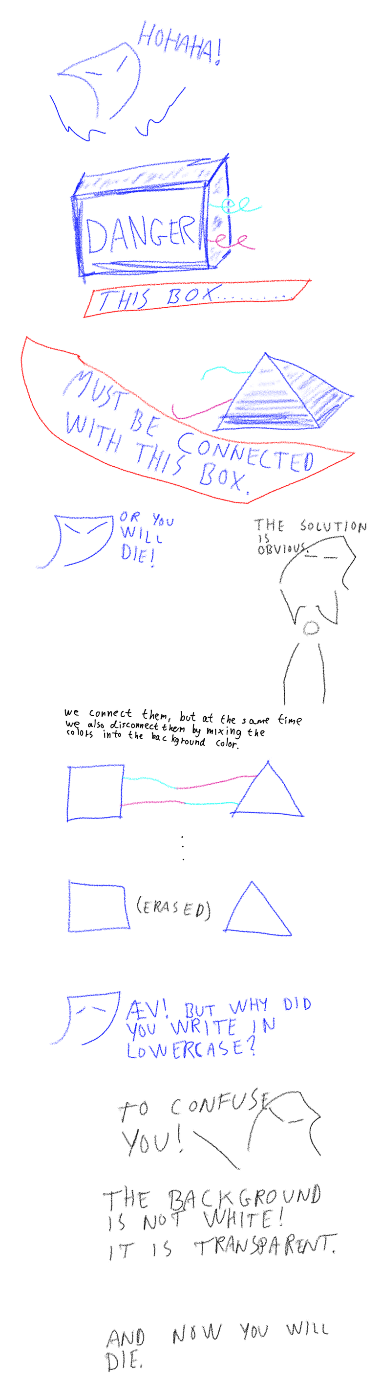 Actually, it is white.