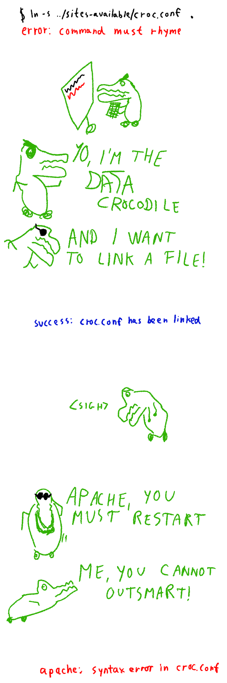 Data spiders control the web.